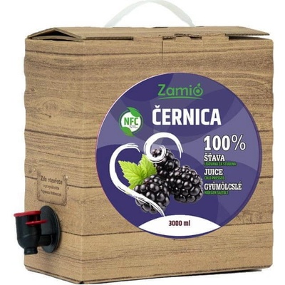 Zamio 100% NFC šťava Černica 3 l