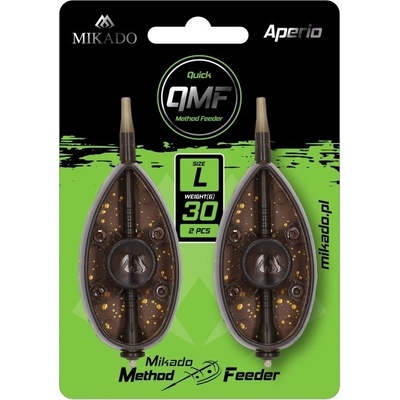 2ks - Krmítko Mikado Quick Method Feeder Aperio Vel. L Hmotnost 30gr