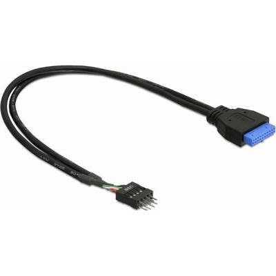Delock 83095 0,3m černý