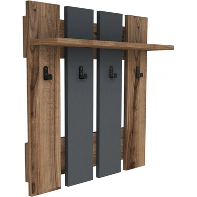 Hanah Home Mita 70 cm hnědý černý
