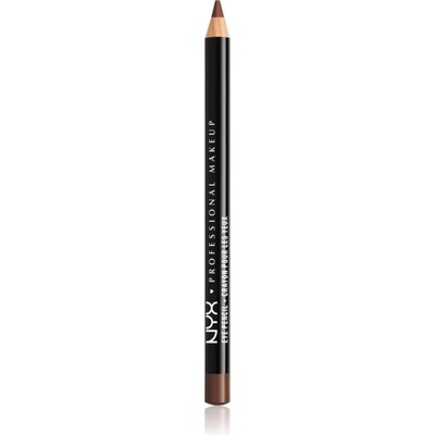 NYX Professional Makeup Eye and Eyebrow Pencil прецизен молив за очи цвят Dark Brown 1.2 гр