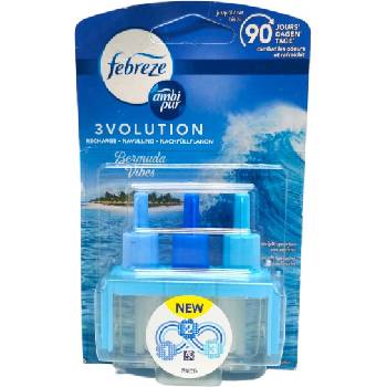 febreze 3 Volution Пълнител за ел. машинка 20мл - Bermuda Vibes (2732)