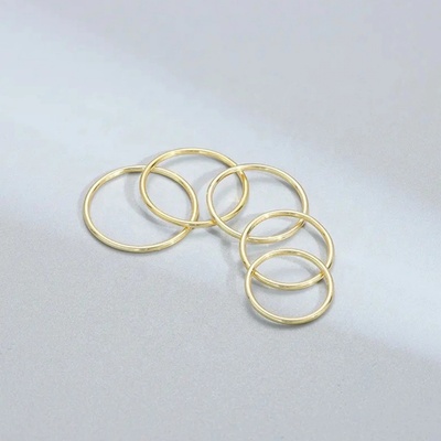 Majya Stříbrný midi prsten ORNELLA pozlacený 11035_5