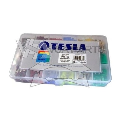 TESLA Pojistky ploché - box (257 ks)