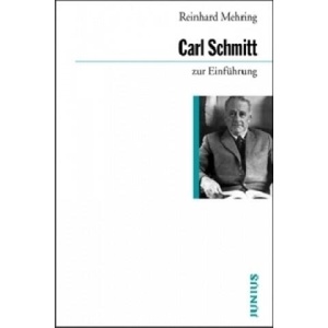 Carl Schmitt zur Einführung | Reinhard Mehring (ISBN: 9783885066859)