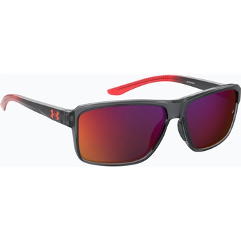 Under Armour Слънчеви очила Under Armour Kickoff S3 grey red/grey infrared за мъже