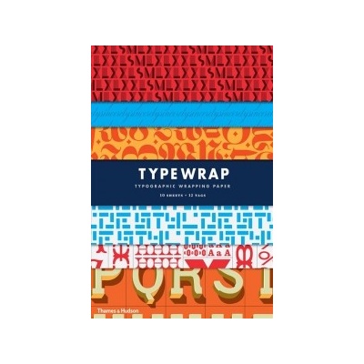 Type Wrap: Typographic Gift Wrapping Paper Landers Rick
