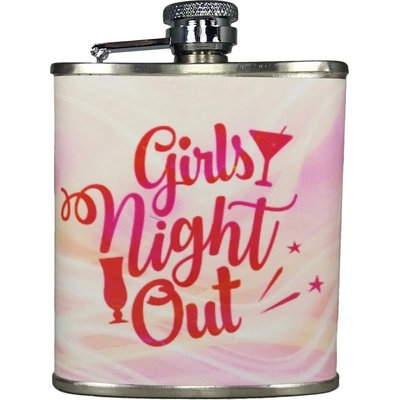 Ploskačka nerezová Girls Night Out Pink 180 ml