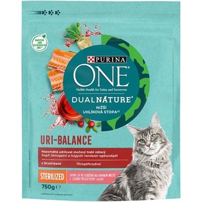 Purina ONE Dual Nature Adult Sterilized Salmon & Cranberry 0,75 kg
