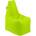 Pufrelax Пуф стол за деца Sunlounger Junior, водоустойчив, Зелен неон (PUF-G-SJ-TEX-GRNE)