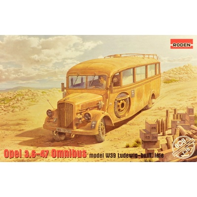Roden Opel Blitz 3.6 47 Omnibus W39 Ludewig Late 1:35