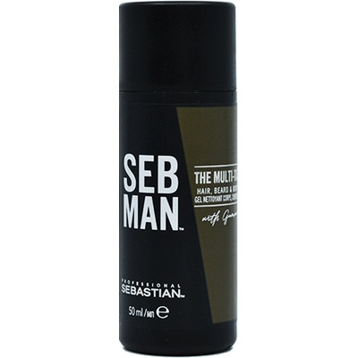 Sebastian Professional Seb Man The Multi-Tasker 3 In 1 Hair Beard And Body Wash 50 ml