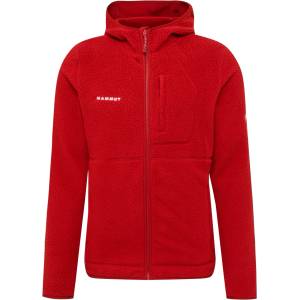 Mammut Мъжко поларено яке Mammut Falera Pro Midlayer Hooded Jacket Fleece jacket - Dark Mammut Red (005-6638-0412)