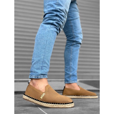 BOA Shoes Мъжки еспадрили от текстил ba0224 - Таба #382098 (382098_Кафяво)
