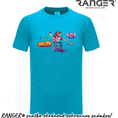 Ranger tričko motív Skate modrá