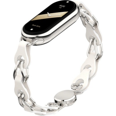 Xiaomi Magnetic chain - náhradní náramek pro Mi Smart Band 8/9/10 Bílá MBSCZ-MMCH03 – Zbozi.Blesk.cz