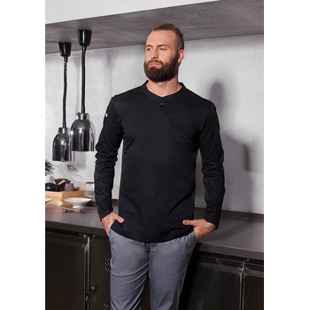 Karlowsky Готварска куртка Performance Black - стил, комфорт и професионализъм (TM6-01)