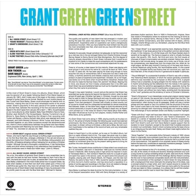 Grant Green - Green Street (Reissue) (LP) (8436542013116)