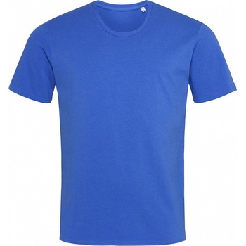 Stedman Lehce strečové tričko s kulatým výstřihem Clive rovný 170 g/m modrá výrazná