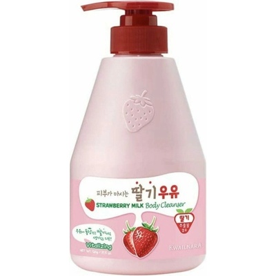 Kwailnara sprchový gel s vůní jahody Strawberry Milk Body Cleanser 560 ml