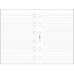 FILOFAX Календарна вложка, тефтер, джобен формат, с подплата, filofax, бял fx-213008 (fx-213008)