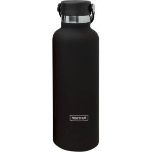 Vin Bouquet Nerthus Двустенна спортна бутилка с дръжка - цвят ЧЕРЕН - 750 мл (VB-FIH-720)