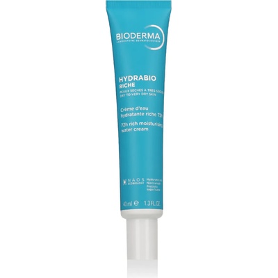 BIODERMA Hydrabio Riche 72h Rich Moisturising Water Cream 40 ml