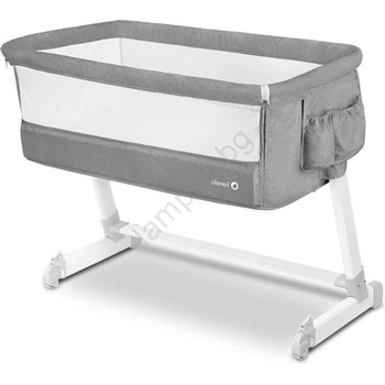 Lionelo - Преносимо креватче THEO Concrete (LN0329)