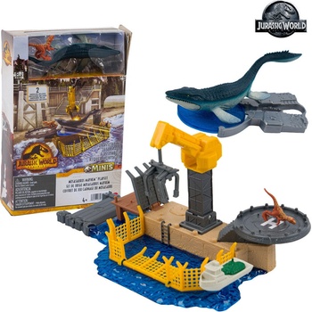 Mattel Jurský svet Nadvláda MINI Dinosaury MOSASAURUS Mayhem™