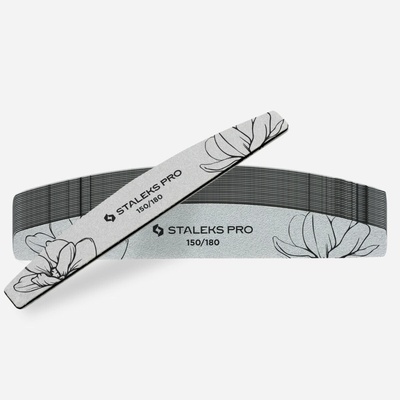 Staleks Minerálny pilník na nechty Expert 40 150/180 Crescent Mineral Nail File 25 ks