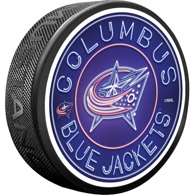 Mustang Puk Columbus Blue Jackets NHL Neon