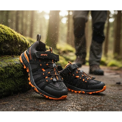 Z-STYLE AMIGO 01 NM sandále černá/oranžová