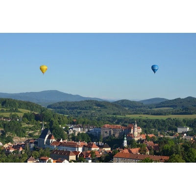 Let balónem Český Krumlov 60 minut letu Letenka pro 2 osoby