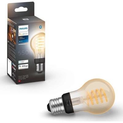 Philips Hue 8719514301429 LED filamentová žiarovka A60 1x7W E27 550lm 2200-4500K White Ambience, stmievateľná, Bluetooth