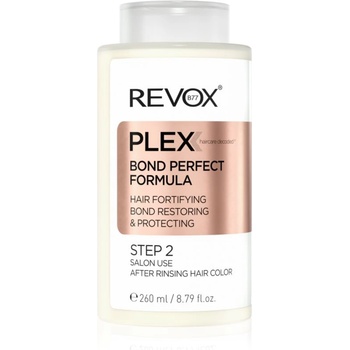 Revox PLEX Bond Perfect Formula. Step 2 укрепваща грижа за химическо третирана коса 260ml