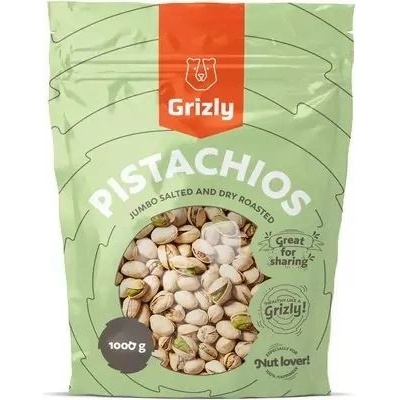 GRIZLY Pistácie pražené solené Jumbo 1 kg – Sleviste.cz