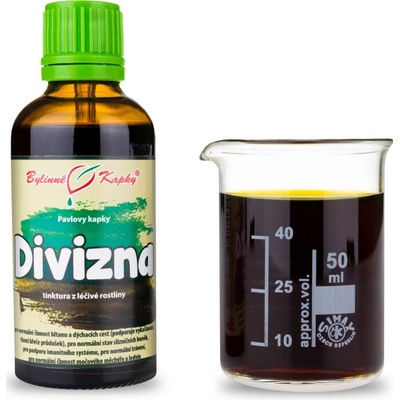 Divozel veľkokvetý kvapky tinktúra 50 ml
