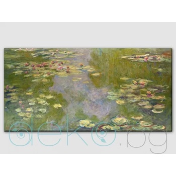 Image 1 of Водни лилии, импресия на Клод Моне - репродукция (85023)