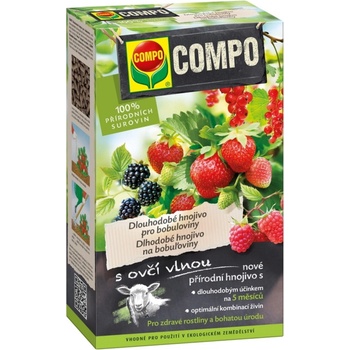 Terrasan COMPO BIO hnojivo pro bobuloviny s ov vlnou 750 g od 179 K -  Heureka.cz
