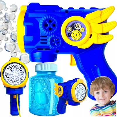 PISTOLE NA VÝROBU BUBLIN STROJEK VYSTŘELOVAČ BUBLINY + NÁPLŇ