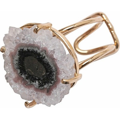 Nefertitis Be Beautiful Ametyst řez krápníkem prsten NF54628