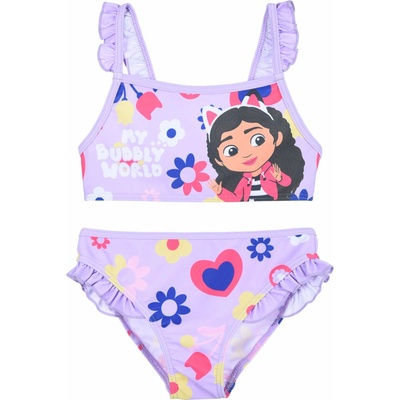 GABBYS DOLLHOUSE Dívčí plavky GABBY S DOLLHOUSE fialové
