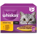 Krmivo pro kočky Whiskas drůbeží výběr ve šťávě 12 x 85 g