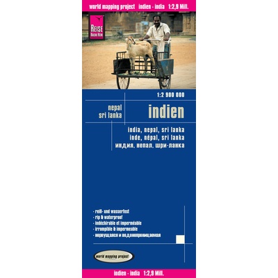 Indie (India) 1:2,9m mapa RKH