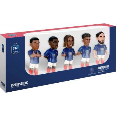 MINIX Комплект фигурки Minix - Национален отбор Франция, 5 броя, 7 cm (23653)