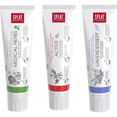 SPLAT Professional Medical Herbs Active Lavendersept 3 x 100 ml