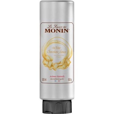 Monin La Sauce White Chocolate poleva bílá čokoláda 0,5 l