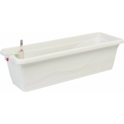 Plastkon samozavlažovací truhlík Extra Line Smart Bílá, 53x16x15 cm
