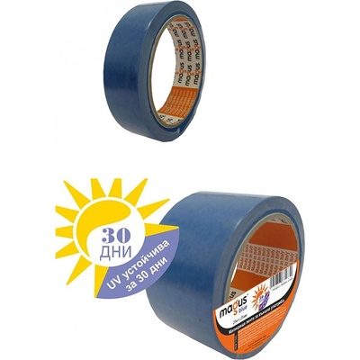 Magus Лента за боядисване 25м; синя uv 30 дни (8151-)