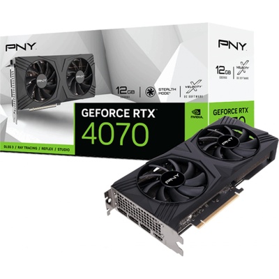 PNY GeForce RTX 4070 12GB VERTO Dual Fan (VCG407012DFXPB1)